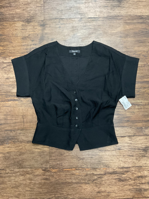 Used Madewell Short Sleeve Top XS-0/2 60004-S000635203 Vist Large View of Product Image Which is Used Madewell Short Sleeve Top XS-0/2
