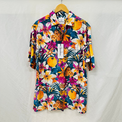 Used Carribean Joe Mens Short Sleeve Top L/16-16.5 60003-S000875483 Vist Large View of Product Image Which is Used Carribean Joe Mens Short Sleeve Top L/16-16.5