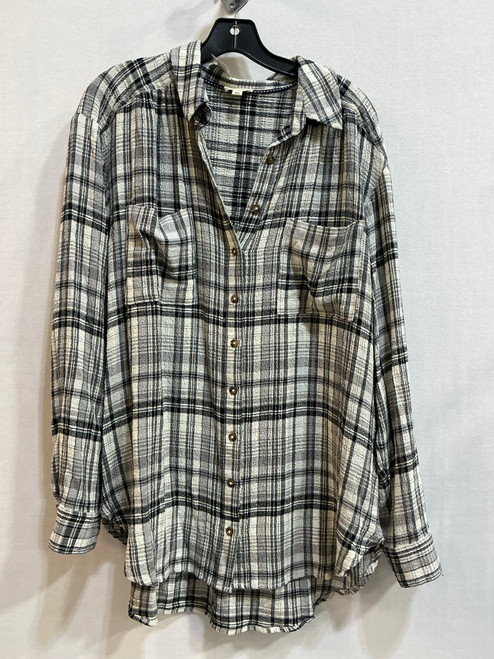 Used Pilcro Long Sleeve Top L-12/14 60126-S000406750 Vist Large View of Product Image Which is Used Pilcro Long Sleeve Top L-12/14