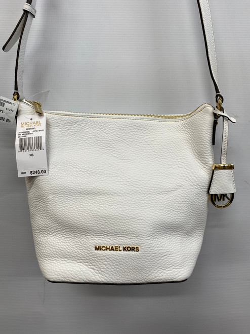 Vist Large View of Product Image Which is Used Michael Michael Kors Large Leather Handbag