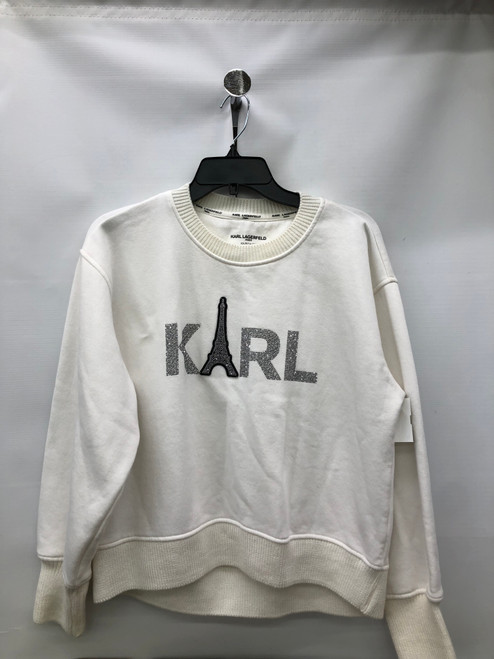 Used Karl Lagerfeld Paris Sweatshirt XS-0/2 60124-S000176747 Vist Large View of Product Image Which is Used Karl Lagerfeld Paris Sweatshirt XS-0/2