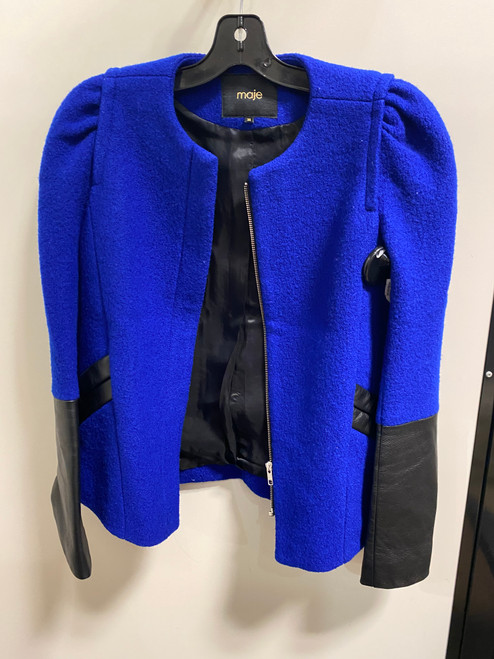 Vist Large View of Product Image Which is Used Maje Short Light Jacket S-4/6