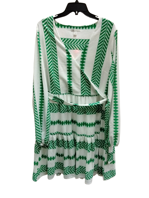 Vist Large View of Product Image Which is Used Cato Short Dress B 1X-18