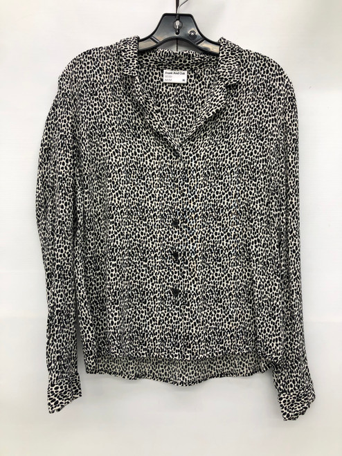 Vist Large View of Product Image Which is Used Frank & Oak Long Sleeve Top M-8/10