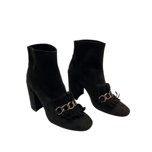 Vist Large View of Product Image Which is Used Stuart Weitzman Suede Ankle Boots 8