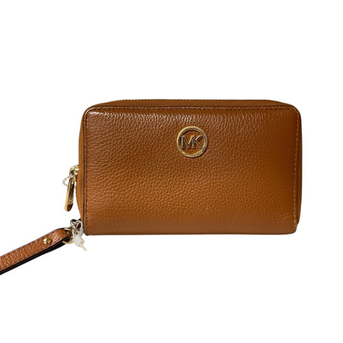 Vist Large View of Product Image Which is Used Michael Michael Kors Leather Wallet