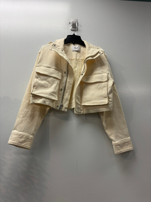 Used Aritzia Denim Jacket S-4/6 60130-S000228926 Vist Large View of Product Image Which is Used Aritzia Denim Jacket S-4/6