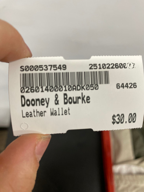 Vist Large View of Product Image Which is Used Dooney & Bourke Leather Wallet
