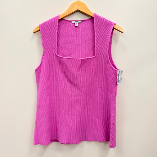 Vist Large View of Product Image Which is Used Bar Iii Sleeveless Top P 1X-18
