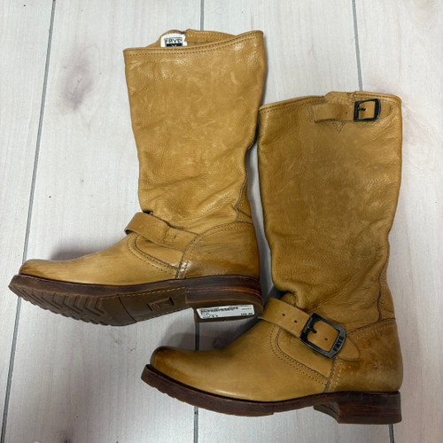 Vist Large View of Product Image Which is Used Frye Ankle Boots 6.5