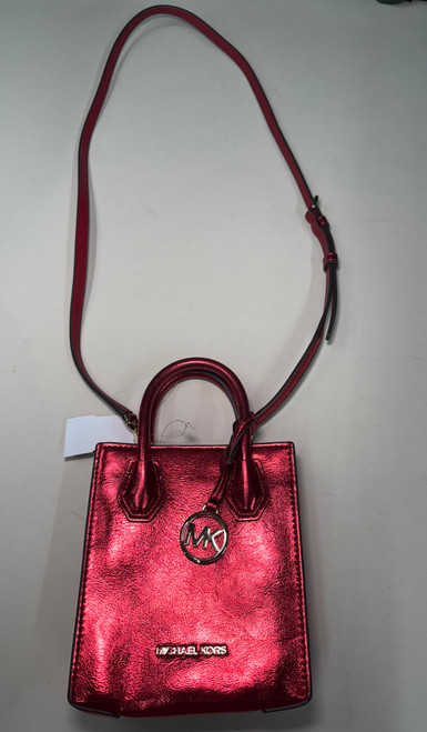 Vist Large View of Product Image Which is Used Michael Kors Leather Wristlet