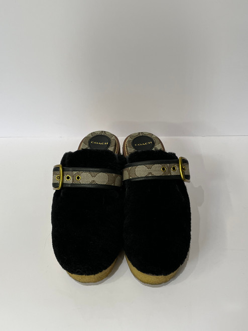 Used Coach Clogs 7 60070-S000592377 Vist Large View of Product Image Which is Used Coach Clogs 7