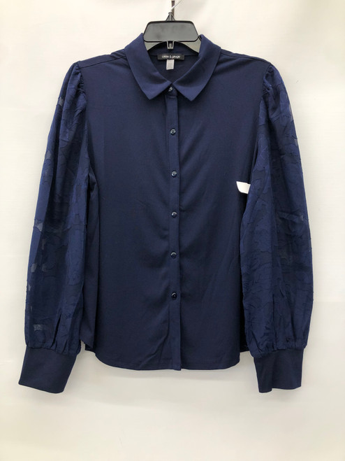 Used Cable And Gauge Long Sleeve Top L-12/14 60124-S000177137 Vist Large View of Product Image Which is Used Cable And Gauge Long Sleeve Top L-12/14