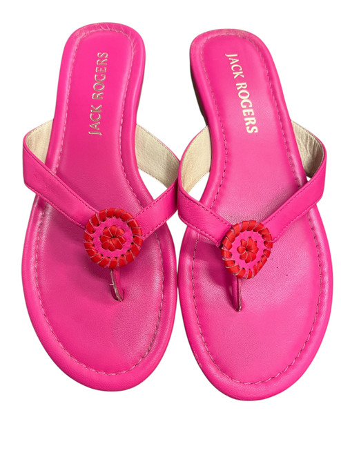Used JackRogers Flip Flops 8.5 60085-S000341082 Vist Large View of Product Image Which is Used JackRogers Flip Flops 8.5