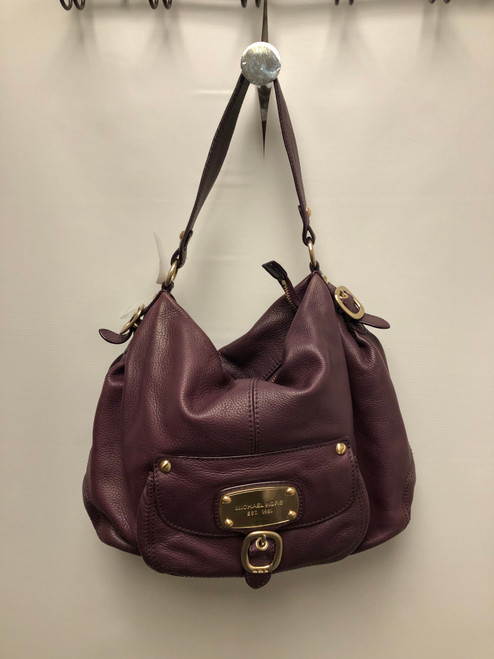 Vist Large View of Product Image Which is Used Michael Michael Kors Large Leather Handbag
