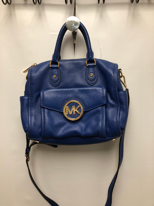 Vist Large View of Product Image Which is Used Michael Michael Kors Large Leather Handbag