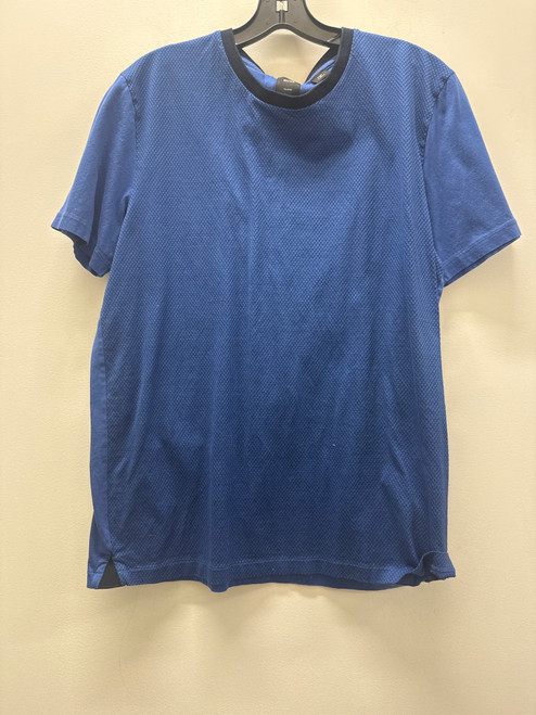 Vist Large View of Product Image Which is Used Blue BOSS Mens Short Sleeve Top XL/17-17.5