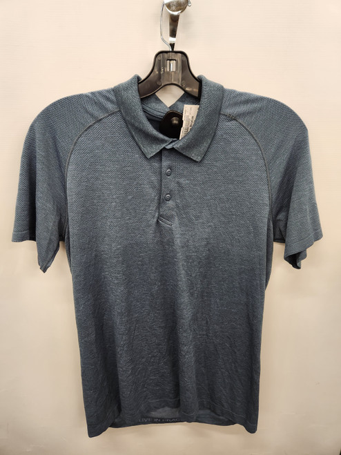 Used Lululemon Athletica Mens Short Sleeve Top L/16-16.5 60027-S001385100 Vist Large View of Product Image Which is Used Lululemon Athletica Mens Short Sleeve Top L/16-16.5