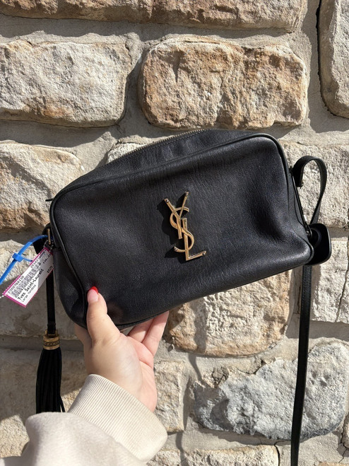 Vist Large View of Product Image Which is Used Yves Saint Laurent Lou Camera crossbody bag