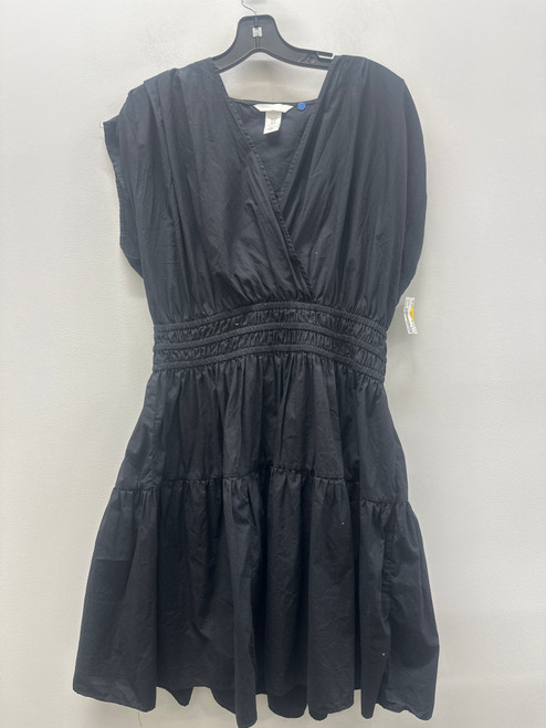 Vist Large View of Product Image Which is Used black H & M Short Dress B M-8/10