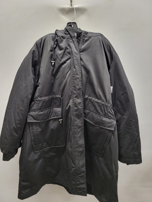 Used Black Torrid Long Heavy Coat 4X-24 60137-S000079336 Vist Large View of Product Image Which is Used Black Torrid Long Heavy Coat 4X-24