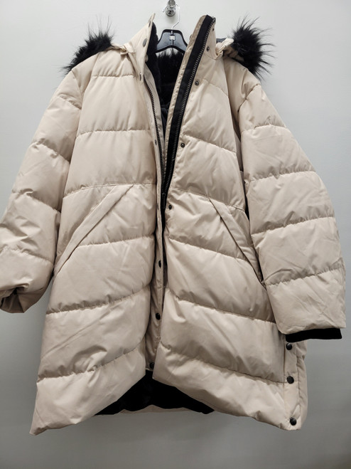 Used Tan Penningtons Long Heavy Coat 3X-22 60137-S000079335 Vist Large View of Product Image Which is Used Tan Penningtons Long Heavy Coat 3X-22