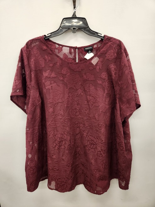 Vist Large View of Product Image Which is Used Torrid Short Sleeve Top 2X-20