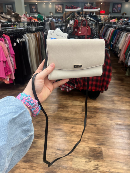 Vist Large View of Product Image Which is Used Kate Spade Small Leather Handbag