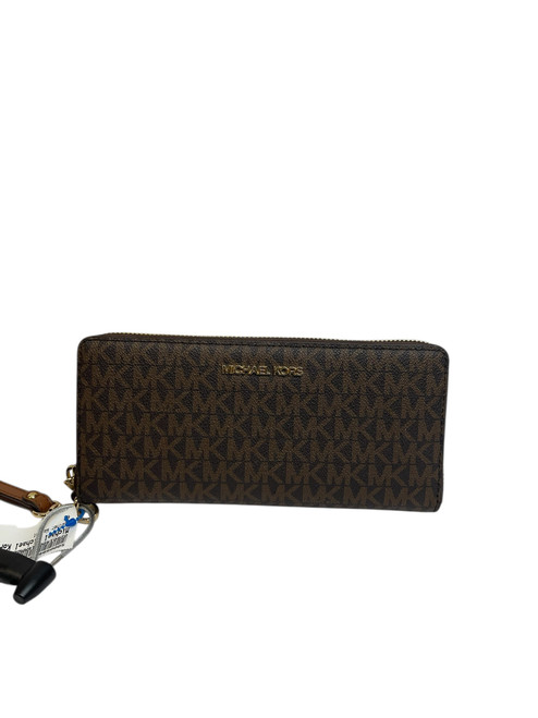 Used Michael Michael Kors Leather Wallet 60047-S000594030 Vist Large View of Product Image Which is Used Michael Michael Kors Leather Wallet