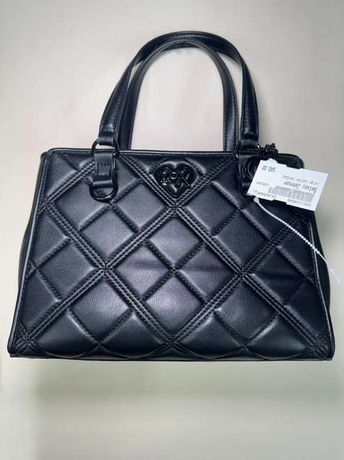Used Betsey Johnson Large Leather Handbag 60006-S001139546 Vist Large View of Product Image Which is Used Betsey Johnson Large Leather Handbag