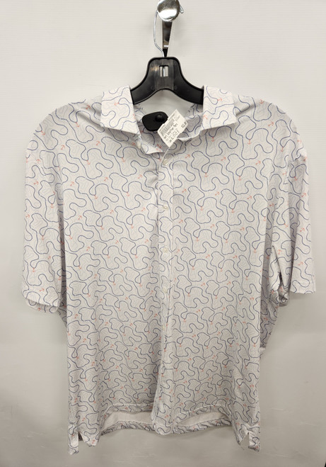 Vist Large View of Product Image Which is Used Hart Schaffner Marx Mens Short Sleeve Top XL/17-17.5