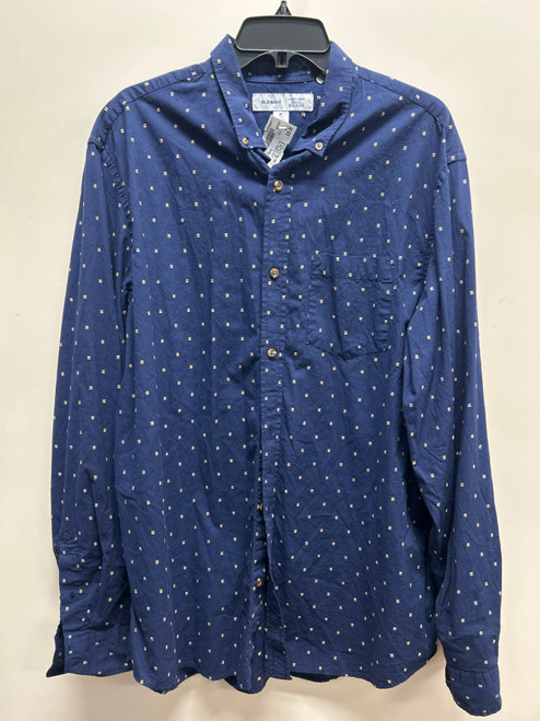 Used Old Navy Mens Long Sleeve Top XL/17-17.5 lsm 60039-S000754798 Vist Large View of Product Image Which is Used Old Navy Mens Long Sleeve Top XL/17-17.5 lsm