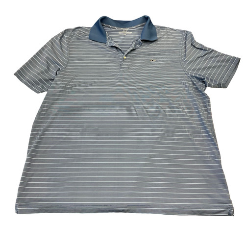 Vist Large View of Product Image Which is Used Vineyard Vines Mens Short Sleeve Top XL/17-17.5
