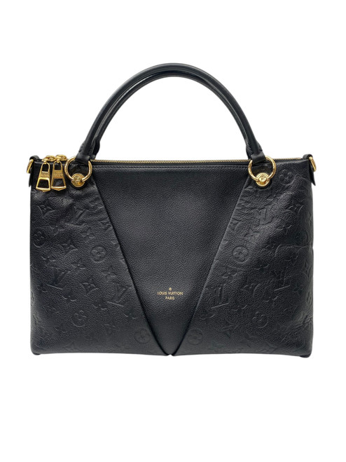 Used Louis Vuitton V tote black monogram 60099-S000342693 Vist Large View of Product Image Which is Used Louis Vuitton V tote black monogram