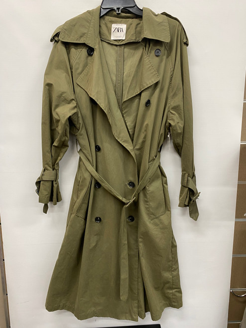 Vist Large View of Product Image Which is Used Zara Basic Long Light Jacket S-4/6