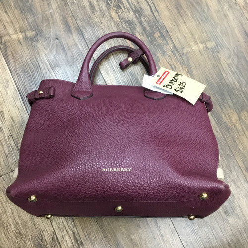 Vist Large View of Product Image Which is Used Burberry Large Handbag