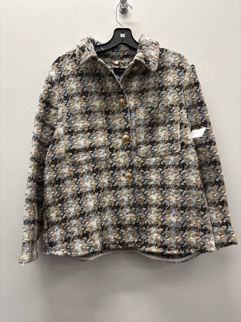 Used Zara Blazer L-12/14 60137-S000079601 Vist Large View of Product Image Which is Used Zara Blazer L-12/14