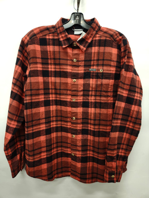 Vist Large View of Product Image Which is Used Columbia Mens Long Sleeve Top L/16-16.5