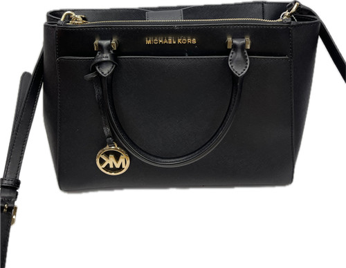 Used Michael Michael Kors Large Leather Handbag 60030-S000879045 Vist Large View of Product Image Which is Used Michael Michael Kors Large Leather Handbag