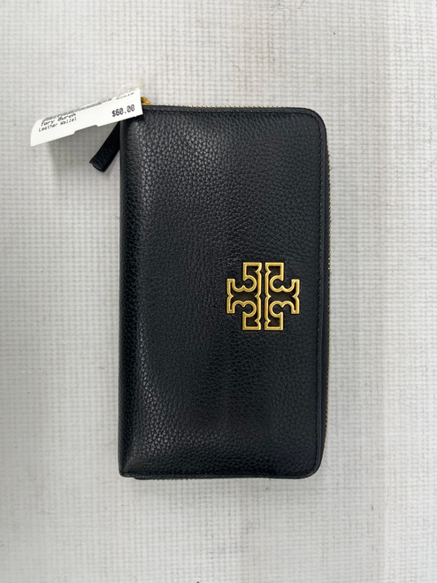Used Tory Burch Leather Wallet 60124-S000177670 Vist Large View of Product Image Which is Used Tory Burch Leather Wallet