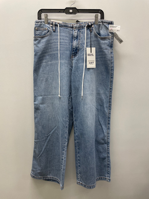 Vist Large View of Product Image Which is Used NWT Blue Oat New York Mid Rise Wide Leg Denim 10-30
