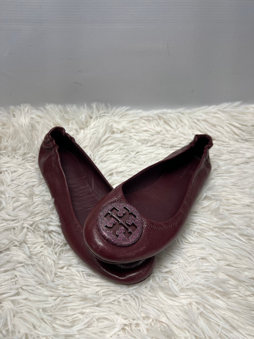 Used Tory Burch Flats 7.5 60132-S000117431 Vist Large View of Product Image Which is Used Tory Burch Flats 7.5