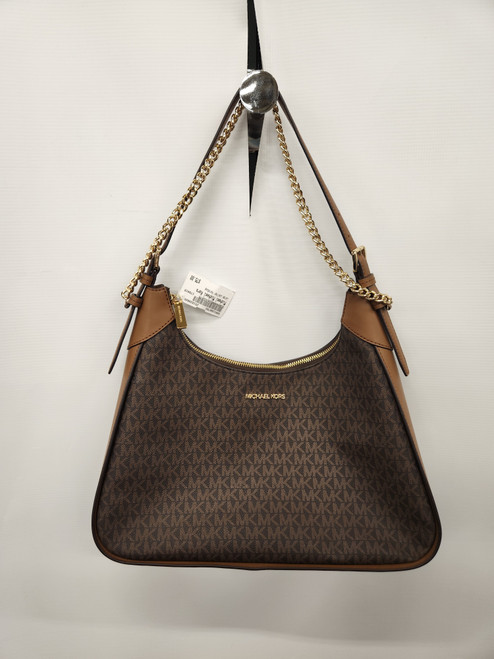 Vist Large View of Product Image Which is Used Michael Michael Kors Large Leather Handbag