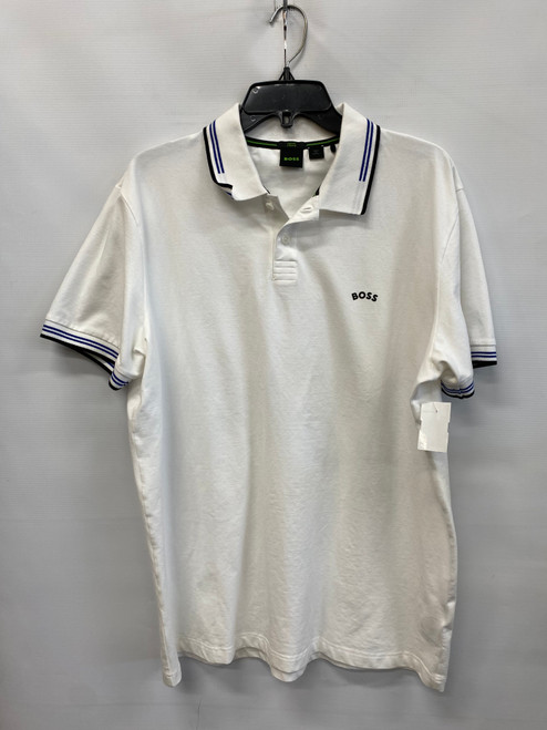 Vist Large View of Product Image Which is Used BOSS Mens Short Sleeve Top L/16-16.5