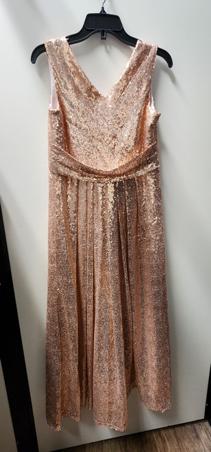 Vist Large View of Product Image Which is Used Unbranded Long Special Occ Dress L-12/14