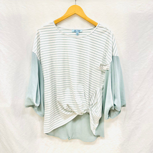 Vist Large View of Product Image Which is Used She + Sky Long Sleeve Top P S-4/6