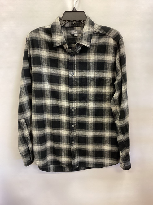 Vist Large View of Product Image Which is Used Eddie Bauer Mens Long Sleeve Top S/14-14.5
