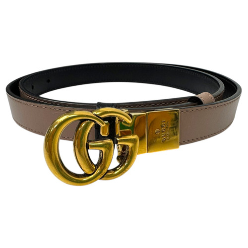 Used Gucci Thin Belt M (90/36) reversible  60099-S000343054 Vist Large View of Product Image Which is Used Gucci Thin Belt M (90/36) reversible