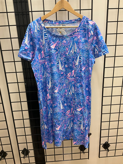 Vist Large View of Product Image Which is Used Lilly Pulitzer Spring Short Dress F XL-16