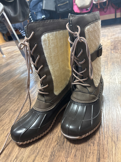 Vist Large View of Product Image Which is Used Maurices Outerwear Boots 8.5